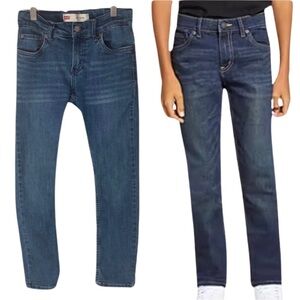 LEVI’S 511 Boys Slim Stretch Straight Leg Jeans Denim Size 10